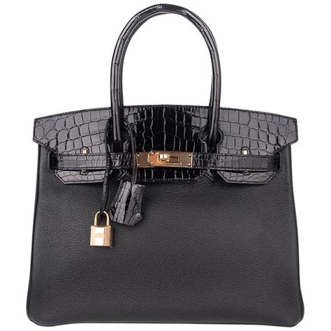 hermes birkin 30 black rose gold|birkin 30 rose gold hardware.